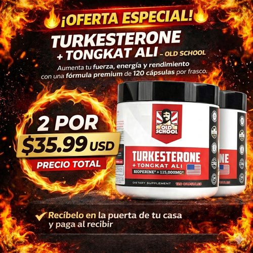 Turkesterona Potenciador muscular y energético