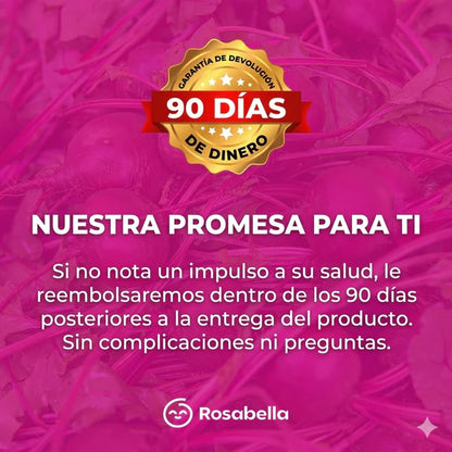 Rosabella Beetroot™ Cápsulas de Remolacha para favorecer la circulación y la vitalidad*