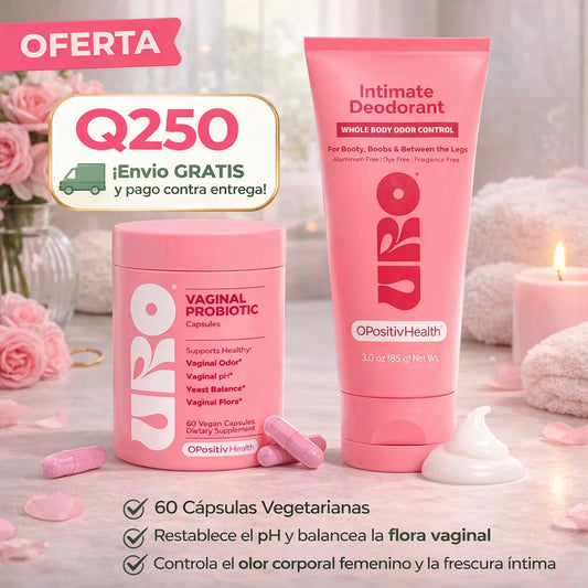 Uro - Capsulas y Desodorante vaginal